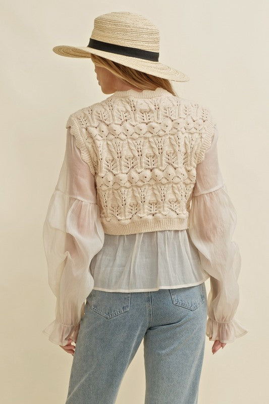 The Celeste Crochet Top