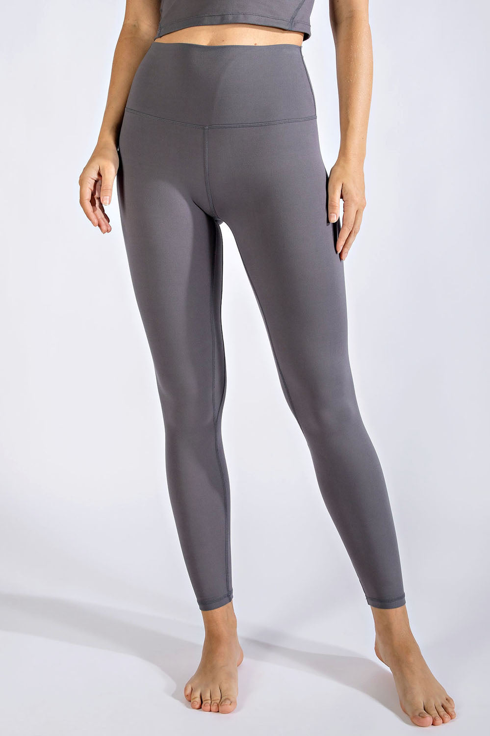 Rae Yoga Leggings - Titanium