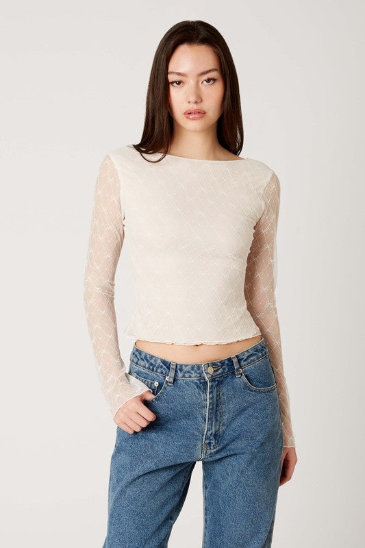 The Sofia Bow Top