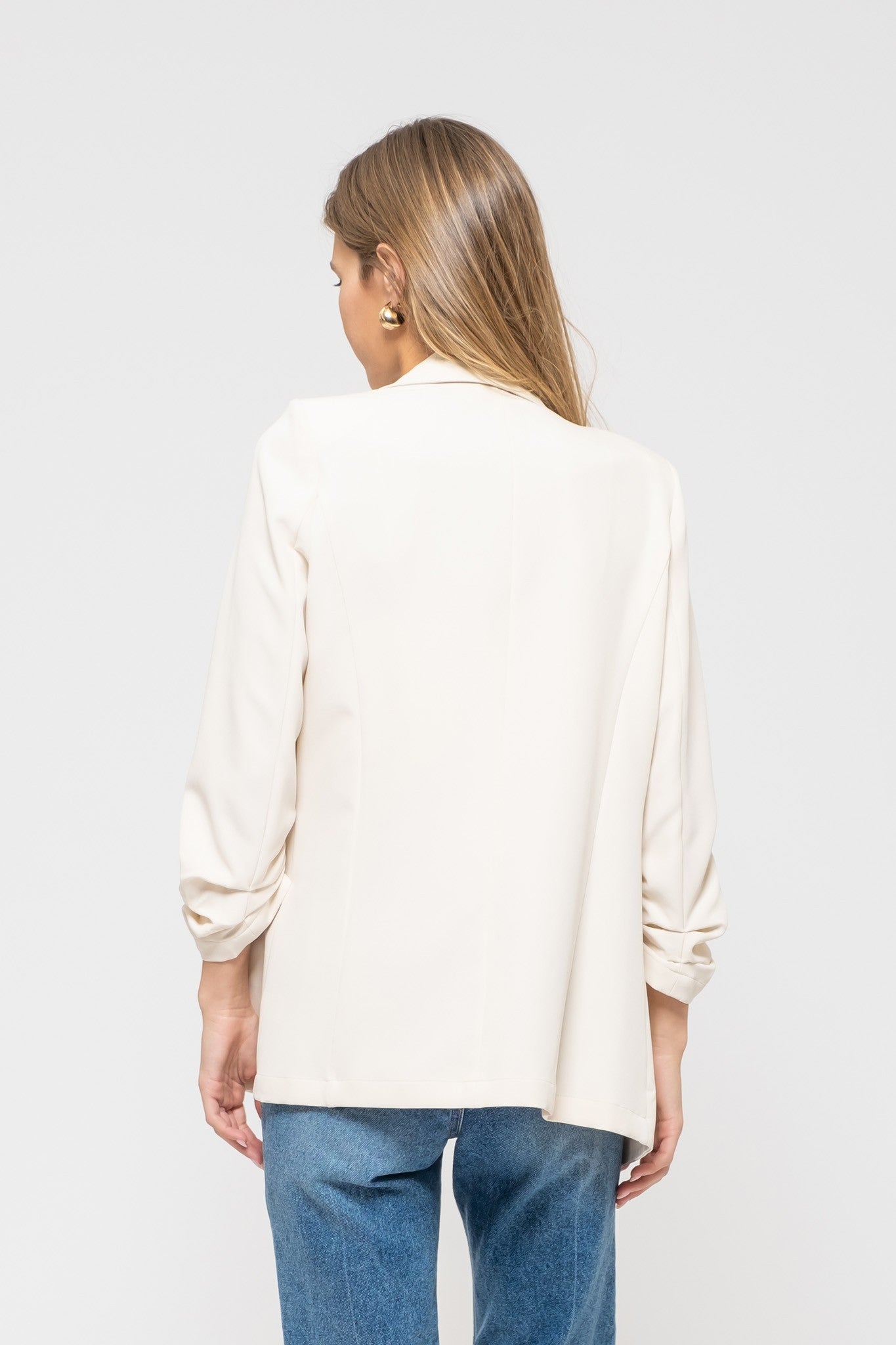 The Ella Blazer - Cream