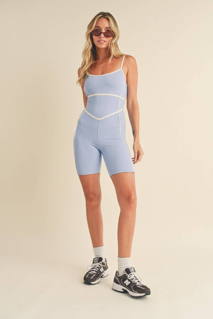 Trim Detailing Romper