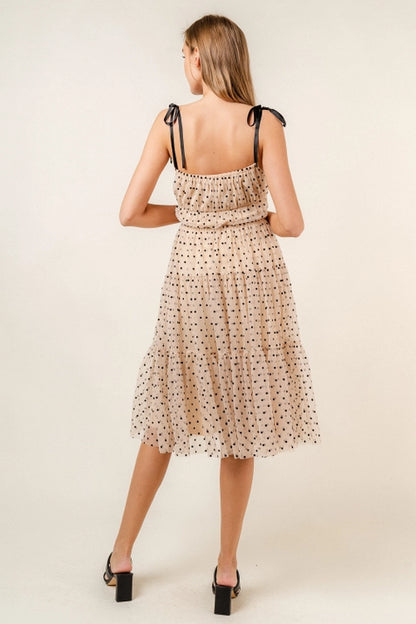 The Isabella Polka Dot Dress