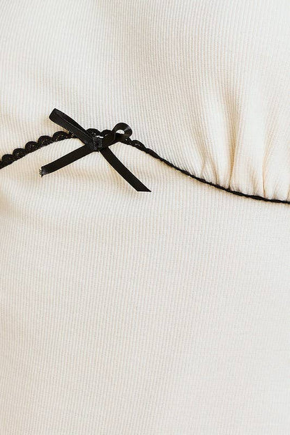 The Madison Bow Bodysuit
