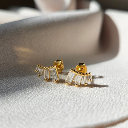 Minimalist Marquise Studs
