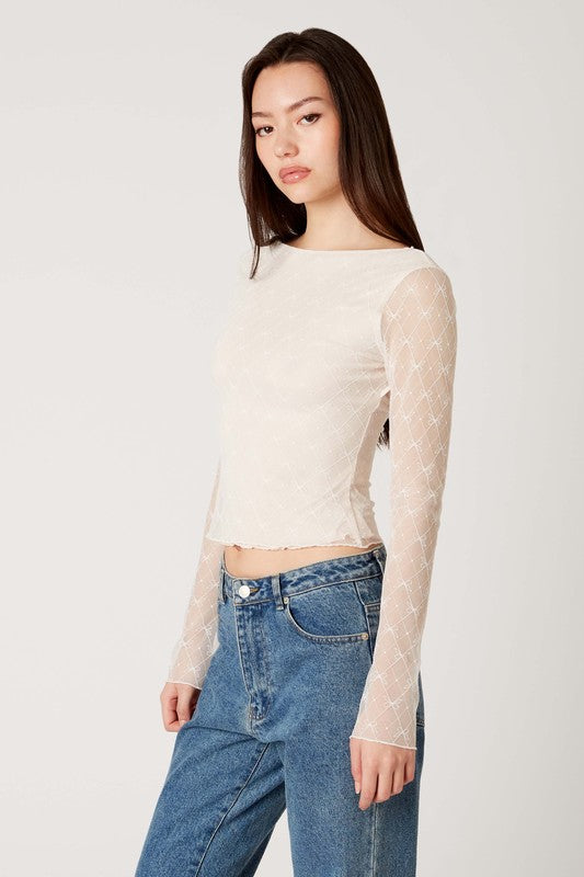 The Sofia Bow Top